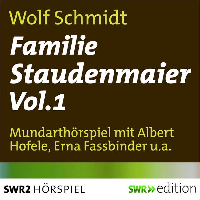 Boekomslag van Familie Staudenmeier Vol. 1