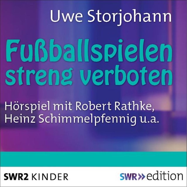 Book cover for Fussballspielen streng verboten