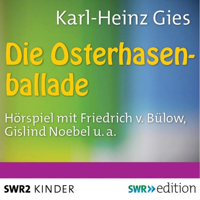 Book cover for Die Osterhasenballade
