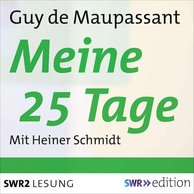 Book cover for Meine 25 Tage