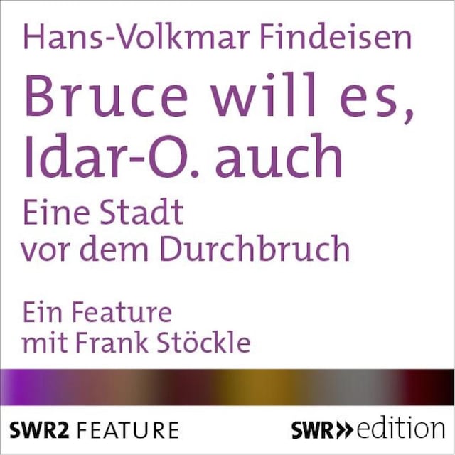 Portada de libro para Bruce will es, Idar-O. auch