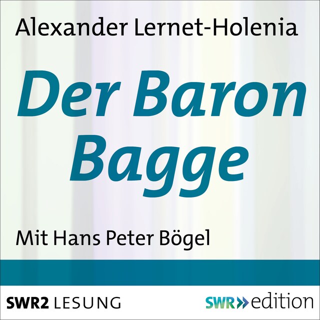Book cover for Der Baron Bagge