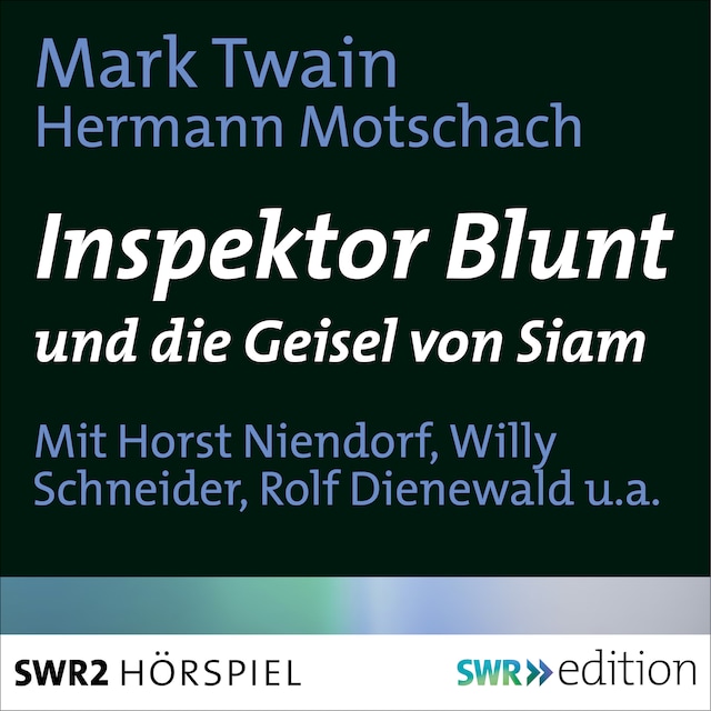 Book cover for Inspektor Blunt und die Geisel von Siam