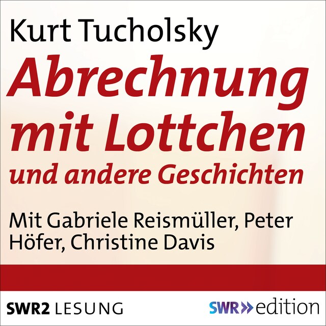Book cover for Abrechnung mit Lottchen