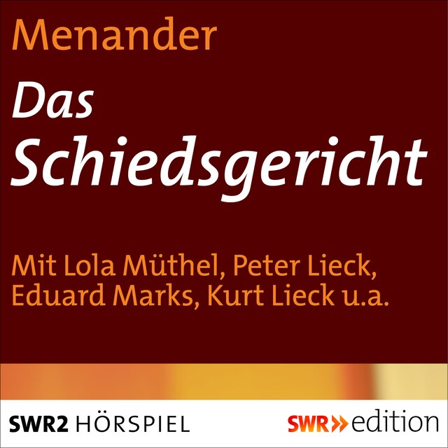 Book cover for Das Schiedsgericht
