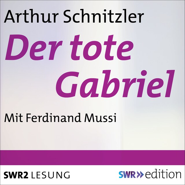 Book cover for Der tote Gabriel