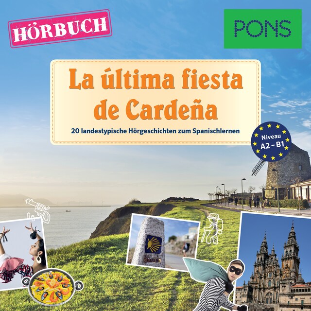 Buchcover für PONS Hörbuch Spanisch: La última fiesta de Cardeña