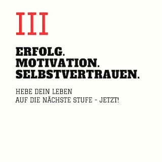 ERFOLG. MOTIVATION. SELBSTVERTRAUEN (TEIL 3) als Hörbuch