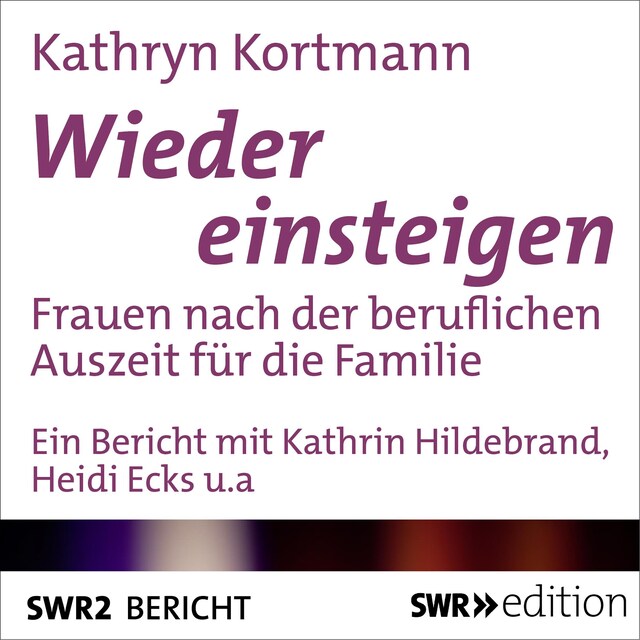 Book cover for Wieder einsteigen