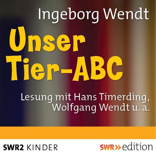 Book cover for Unser Tier-ABC