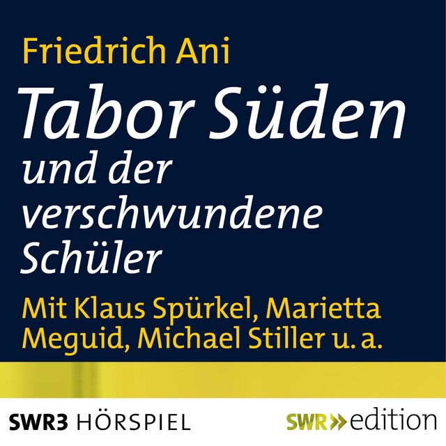 Bokomslag för Tabor Süden und der verschwundene Schüler