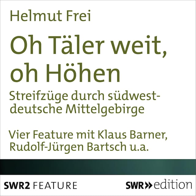 Book cover for Oh Täler weit, oh Höhen
