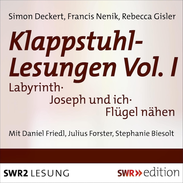 Okładka książki dla Klappstuhllesungen Vol.1