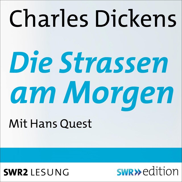Book cover for Die Strassen am Morgen
