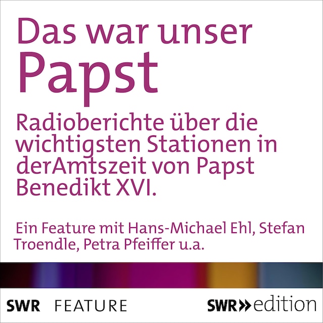 Book cover for Das war unser Papst