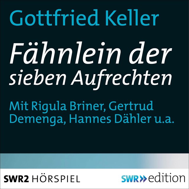 Book cover for Das Fähnlein der sieben Aufrechten