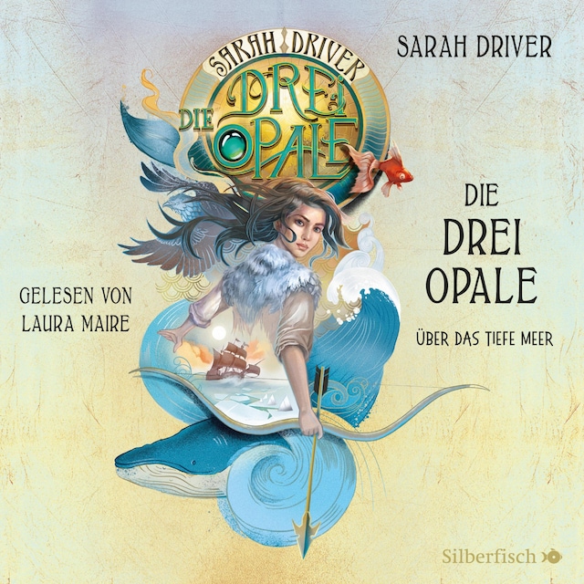 Book cover for Die drei Opale  1: Über das tiefe Meer