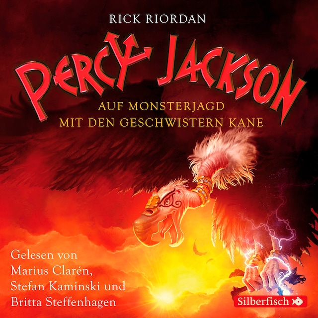 Book cover for Percy Jackson - Auf Monsterjagd mit den Geschwistern Kane