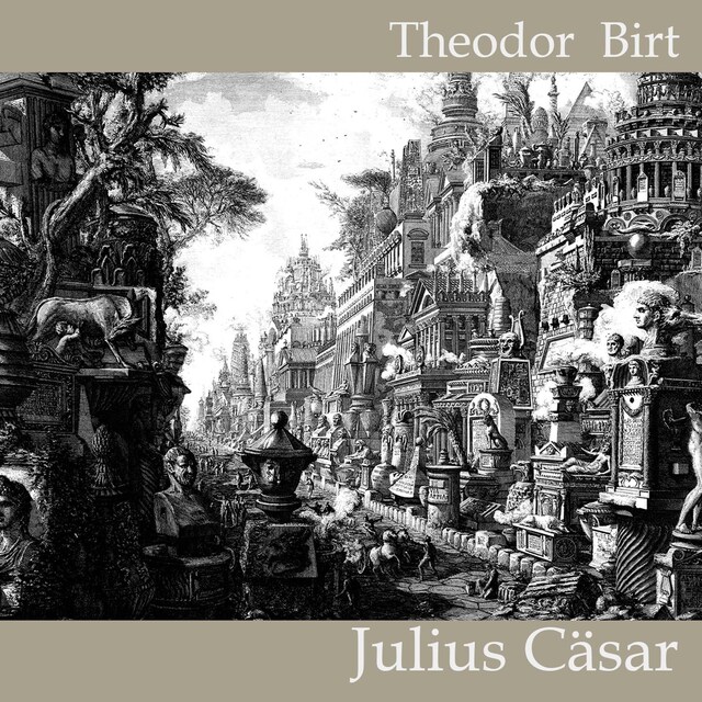 Kirjankansi teokselle Julius Cäsar