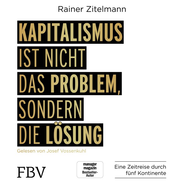 Book cover for Kapitalismus ist nicht das Problem, sondern die Lösung