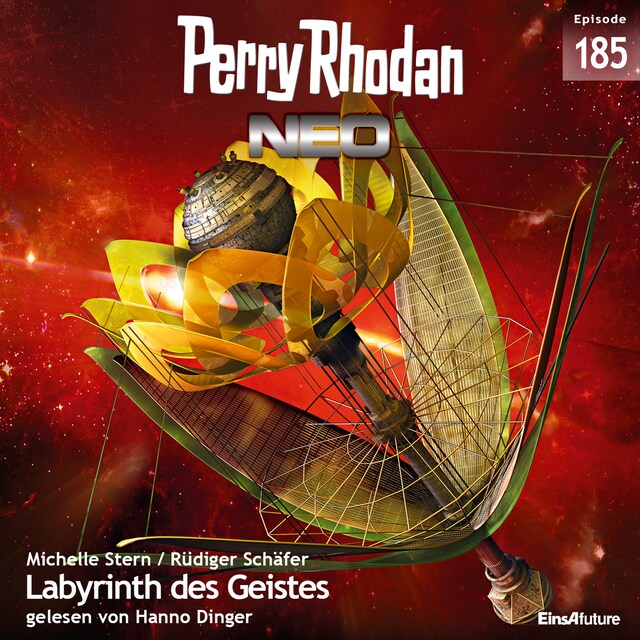 Book cover for Perry Rhodan Neo 185: Labyrinth des Geistes