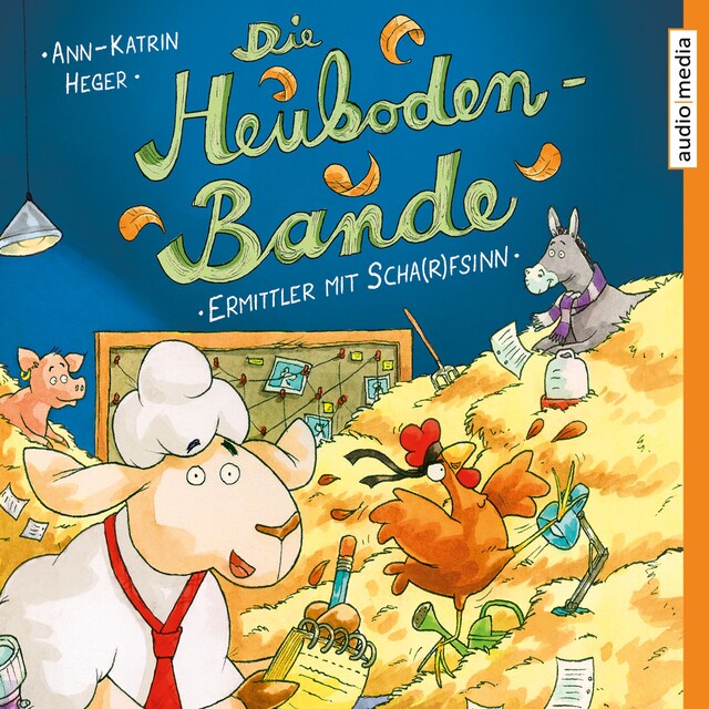 Book cover for Die Heuboden-Bande - Ermittler mit Scha(r)fsinn