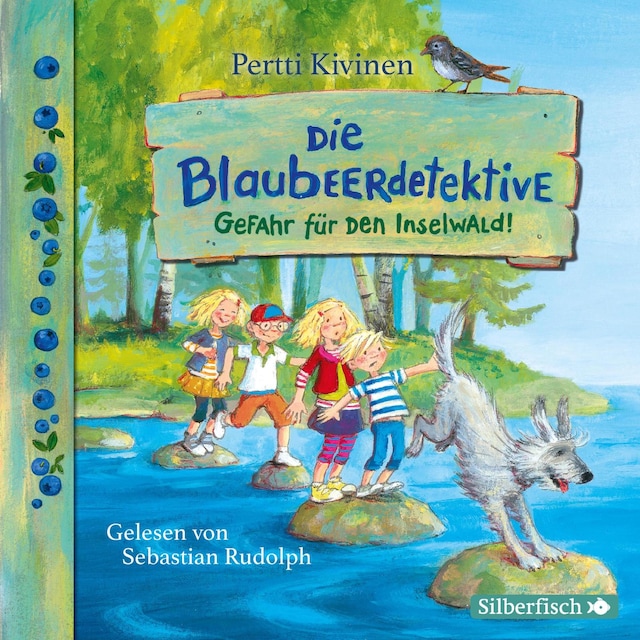 Book cover for Die Blaubeerdetektive  1: Gefahr für den Inselwald!