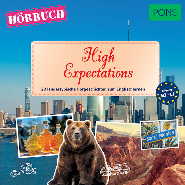 Portada de libro para PONS Hörbuch Englisch: High Expectations