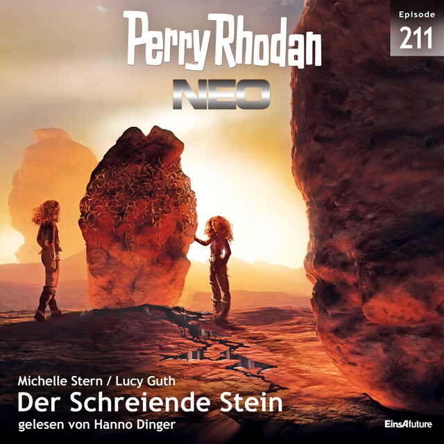 Book cover for Perry Rhodan Neo 211: Der Schreiende Stein