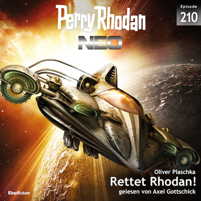 Buchcover für Perry Rhodan Neo 210: Rettet Rhodan!