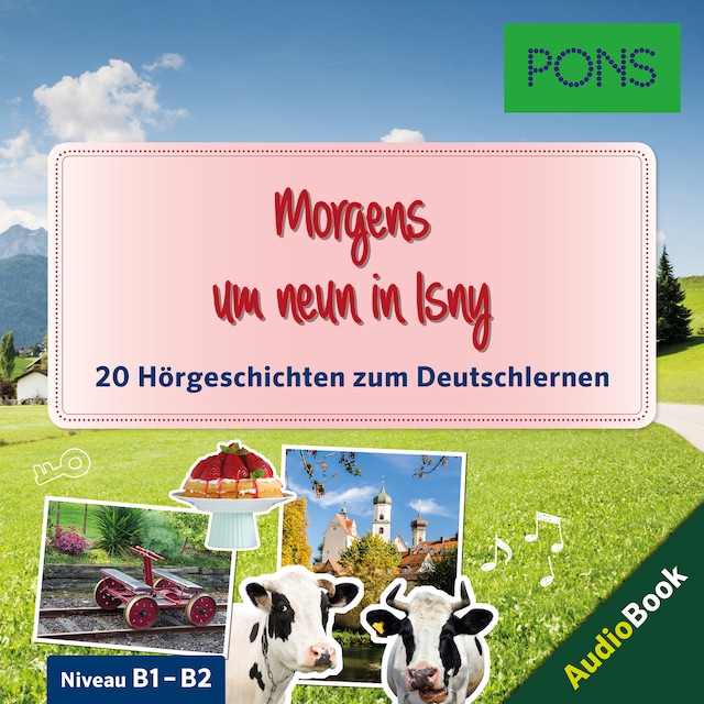 Book cover for PONS Hörbuch Deutsch als Fremdsprache: Morgens um neun in Isny