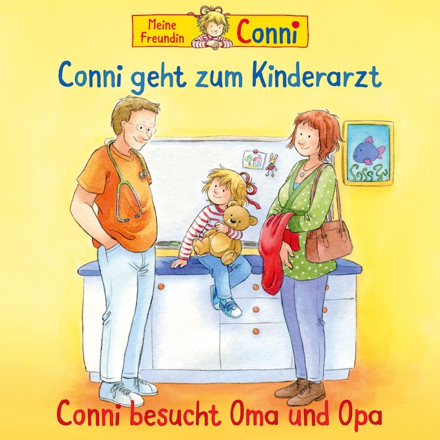 Kirjankansi teokselle Conni geht zum Kinderarzt (neu)/Conni besucht Oma und Opa