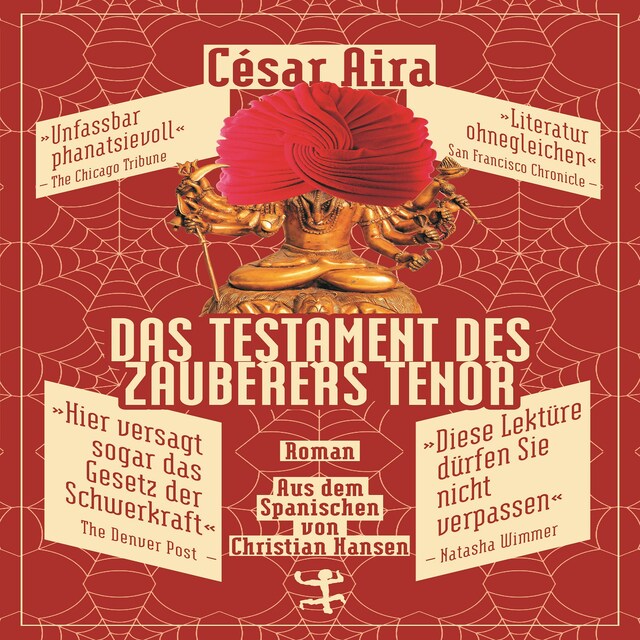 Book cover for Das Testament des Zauberers Tenor