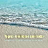Vagues océaniques apaisantes: déconnecter et se détendre au son de la mer