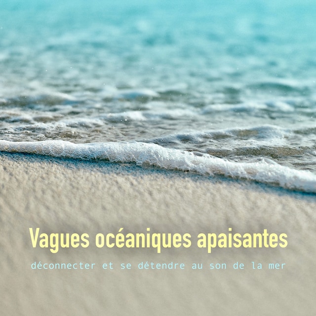Book cover for Vagues océaniques apaisantes: déconnecter et se détendre au son de la mer