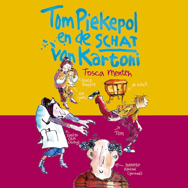 Boekomslag van Tom Piekepol en de schat van Kartoni