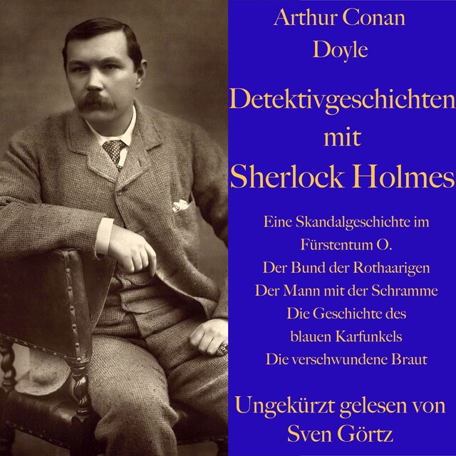 Buchcover für Arthur Conan Doyle: Detektivgeschichten mit Sherlock Holmes