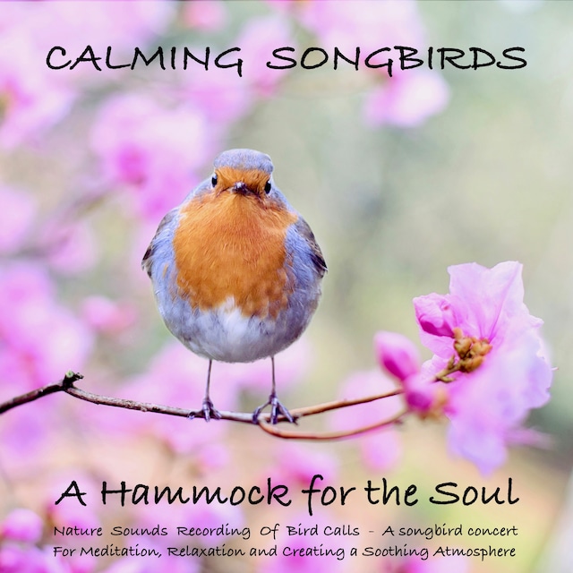 Bokomslag för Calming Songbirds: Nature Sounds Recording Of Bird Calls - A songbird concert for Meditation, Relaxation and Creating a Soothing Atmosphere