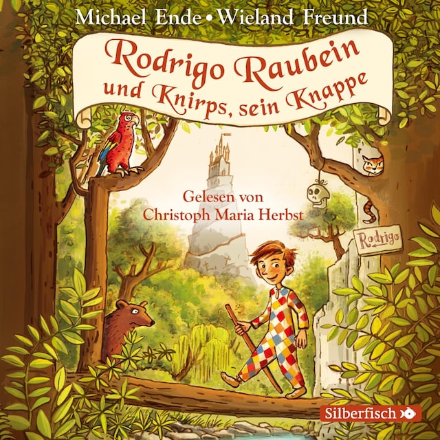 Book cover for Rodrigo Raubein und Knirps, sein Knappe