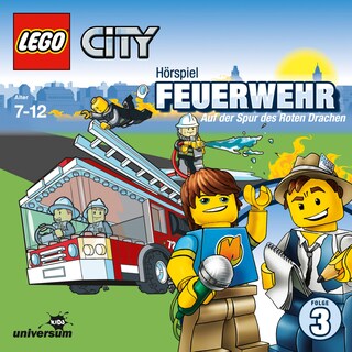 LEGO City: Folge 3 - Feuerwehr - Auf der Spur des Roten Drachen als Hörbuch