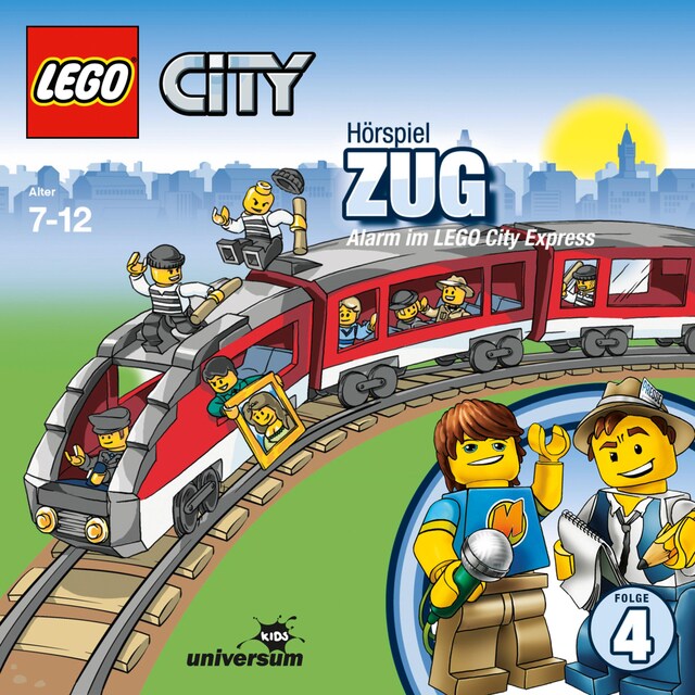 Buchcover für LEGO City: Folge 4 - Zug - Alarm im LEGO City Express