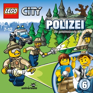 LEGO City: Folge 6 - Polizei - Die geheimnisvolle Höhle als Hörbuch