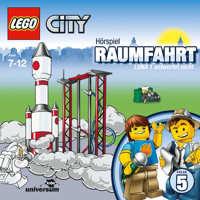 Buchcover für LEGO City: Folge 5 - Raumfahrt - LUNA 1 antwortet nicht