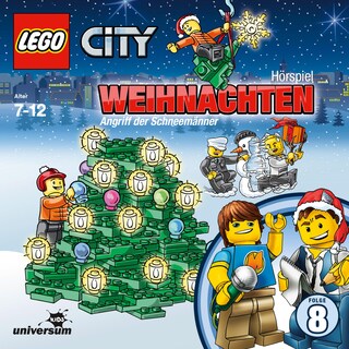 LEGO City: Folge 8 - Weihnachten - Angriff der Schneemänner als Hörbuch