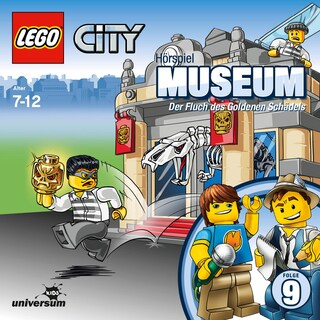 LEGO City: Folge 9 - Museum - Der Fluch des Goldenen Schädels als Hörbuch