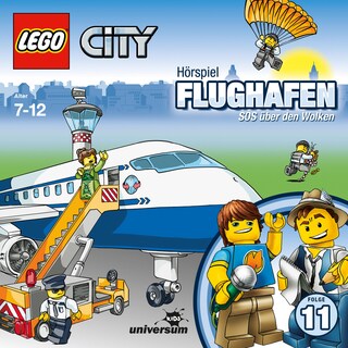 LEGO City: Folge 11 - Flughafen - SOS über den Wolken als Hörbuch