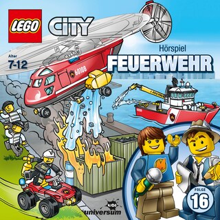 LEGO City: Folge 16 - Feuerwehr - Brandgefährlicher Einsatz als Hörbuch