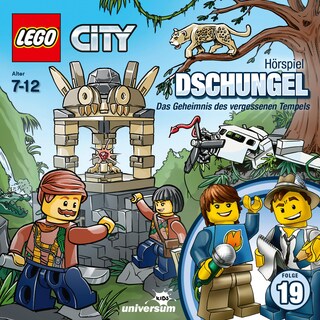 LEGO City: Folge 19 - Dschungel - Das Geheimnis des vergessenen Tempels als Hörbuch