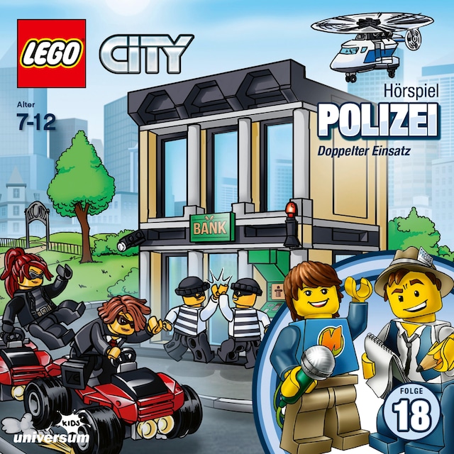 Buchcover für LEGO City: Folge 18 - Polizei - Doppelter Einsatz