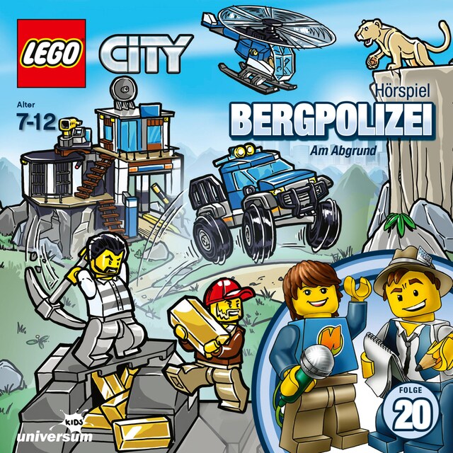 Buchcover für LEGO City: Folge 20 - Bergpolizei - Am Abgrund